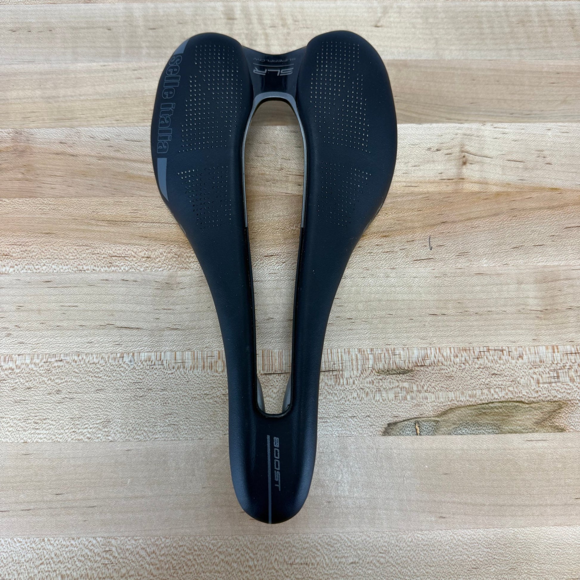 Light Use! Selle Italia SLR Boost Ti 316 Superflow 130mm Titanium Bike Saddle