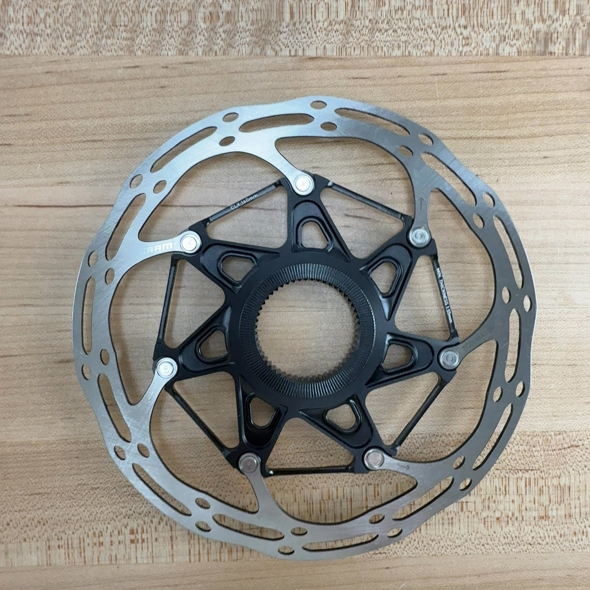 New Take Off! SRAM Centerline CLX 180mm/160mm Center Lock Brake Rotors MSRP $77 — photo 5 of 6