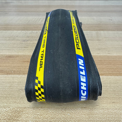 Pair Michelin Power Cup Time Trial 700c x 25mm Clincher TT/Triathlon Bike Tires