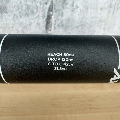 New! Easton EA50 AX 42cm 31.8mm Round Drop Bar Bike Handlebar 319g