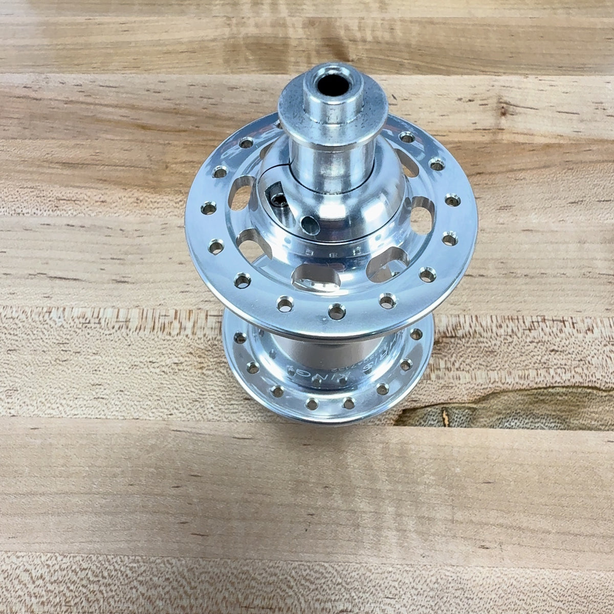 Light Use! Chris King R45 32 Hole Silver Quick Release Rim Brake Hubset 326g — photo 5 of 9