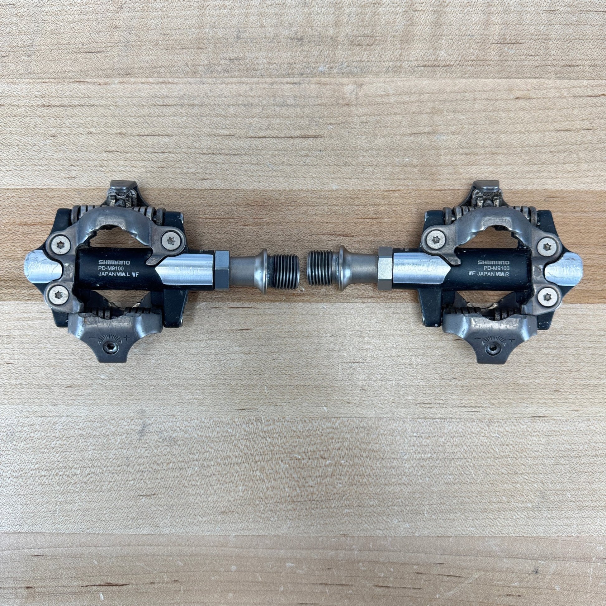 Shimano XTR PD-M9100 Standard Axle 2-Bolt Alloy MTB/Gravel Bike Pedals 311g