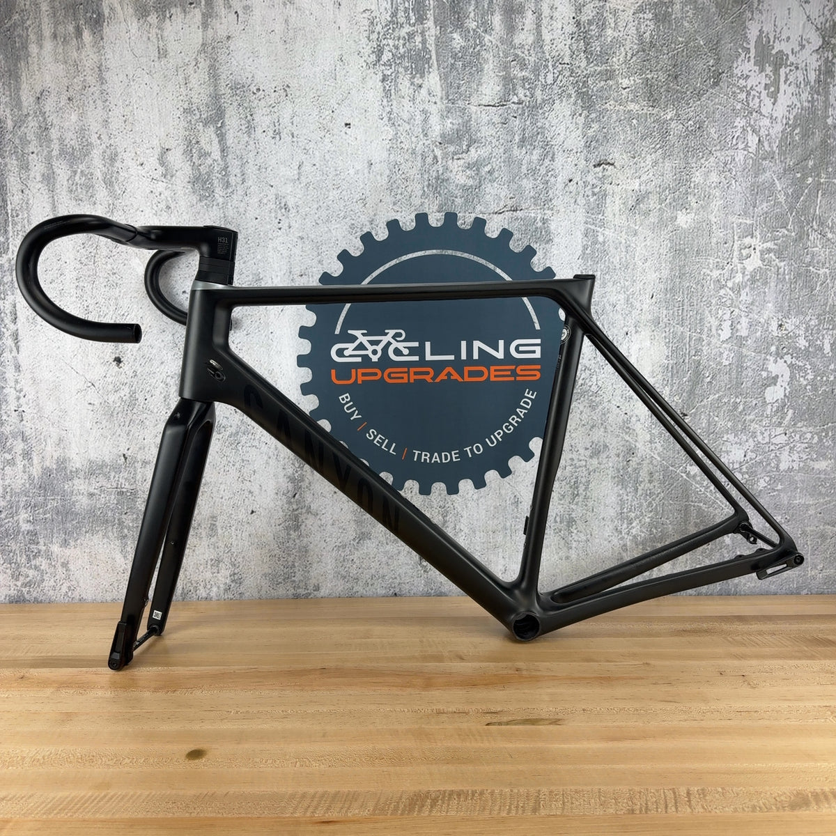 2020 Canyon Ultimate CF SL Large Disc Brake Carbon Black Bike Frameset 2005g