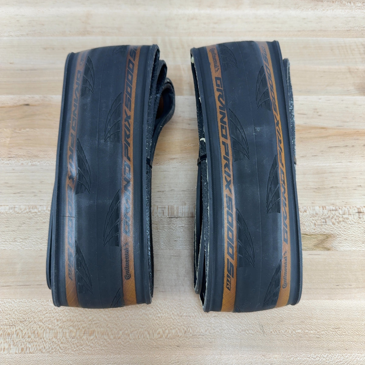 Low Mile! Pair Continental Grand Prix 5000 S TR 700c x 30mm Tubeless Bike Tires — photo 1 of 4