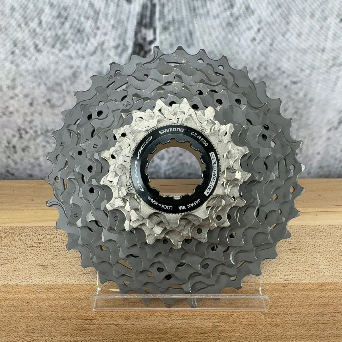 Low Mile! Shimano Dura-Ace CS-R9200 11-34t 12-Speed Bike Cassette 256g