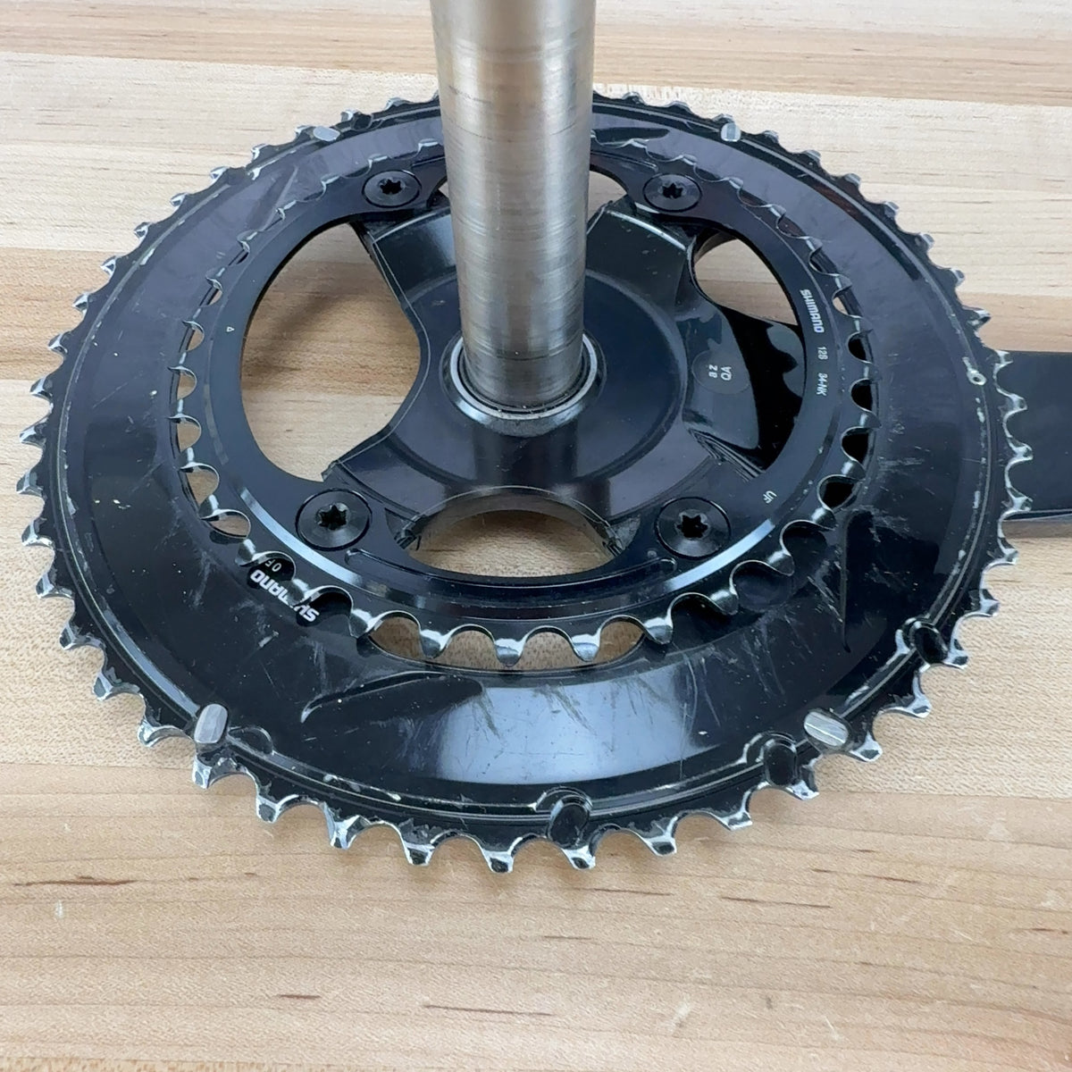 Shimano Dura-Ace FC-R9100 165mm 50/34t 11-Speed 24mm Spindle Alloy Crankset 618g