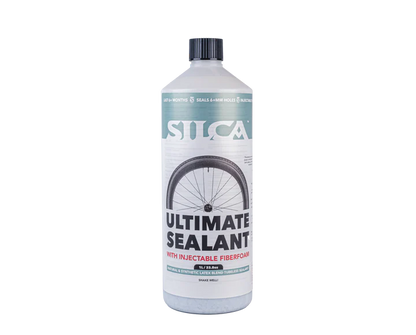 New! Silca Ultimate Sealant w/ Injectable Fiberfoam Bike Tire Sealant 1L / 33.8oz