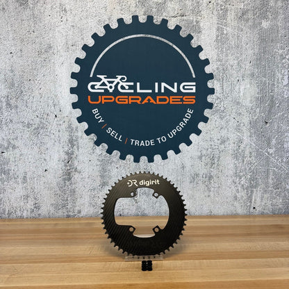 Low Mile! Digirit Road/TT Carbon 54T 1x 4-Bolt 110BCD Shimano 1x Chainring