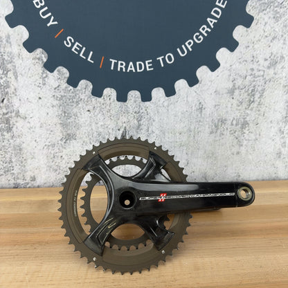 Light Use! Campagnolo Super Record 11 172.5mm 50/34t 11-Speed Bike Crankset 620g