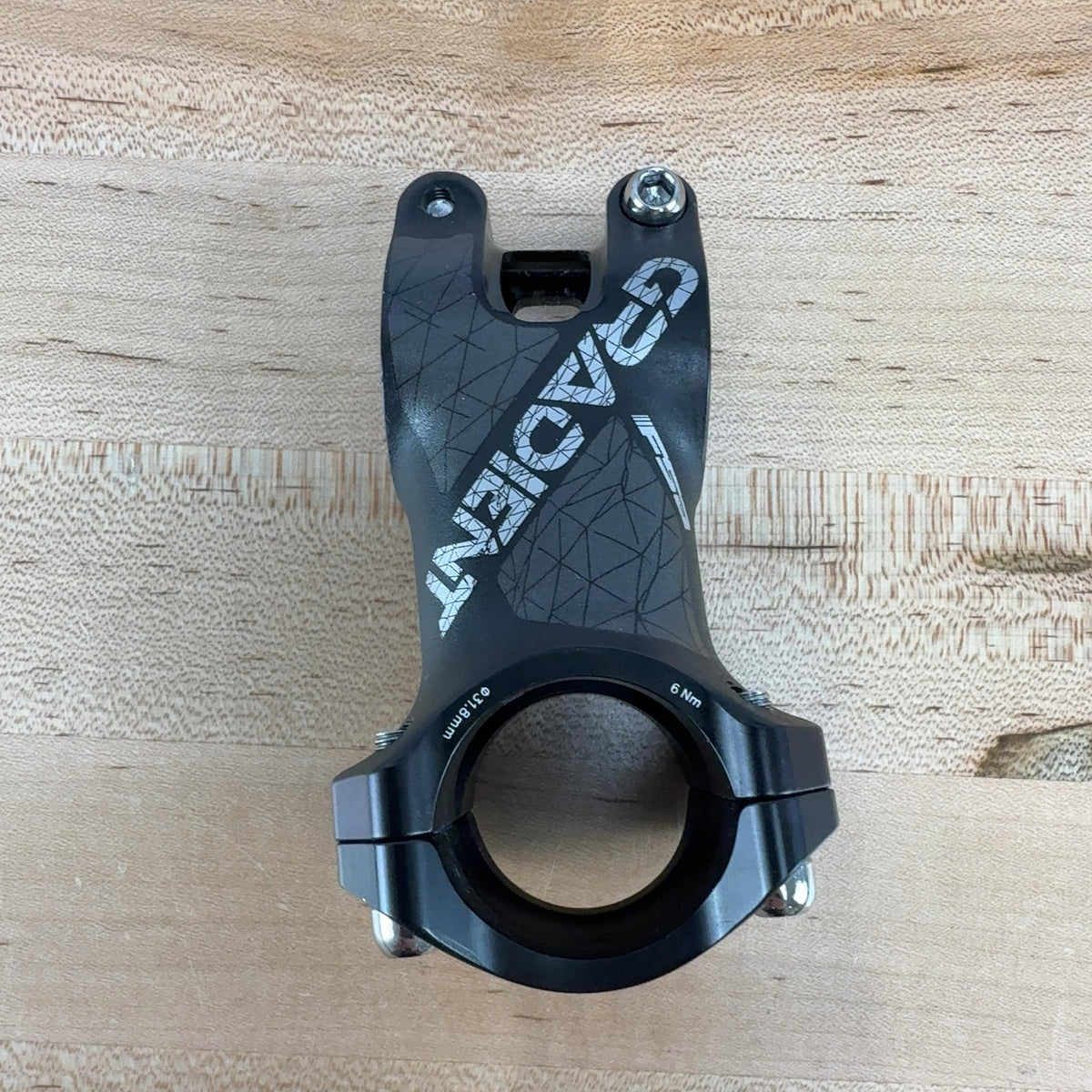 FSA Gradient 60mm Black ±6 degrees 13.8mm 1 1/8" Alloy Bike Stem 160g MSRP $74 — photo 6 of 8