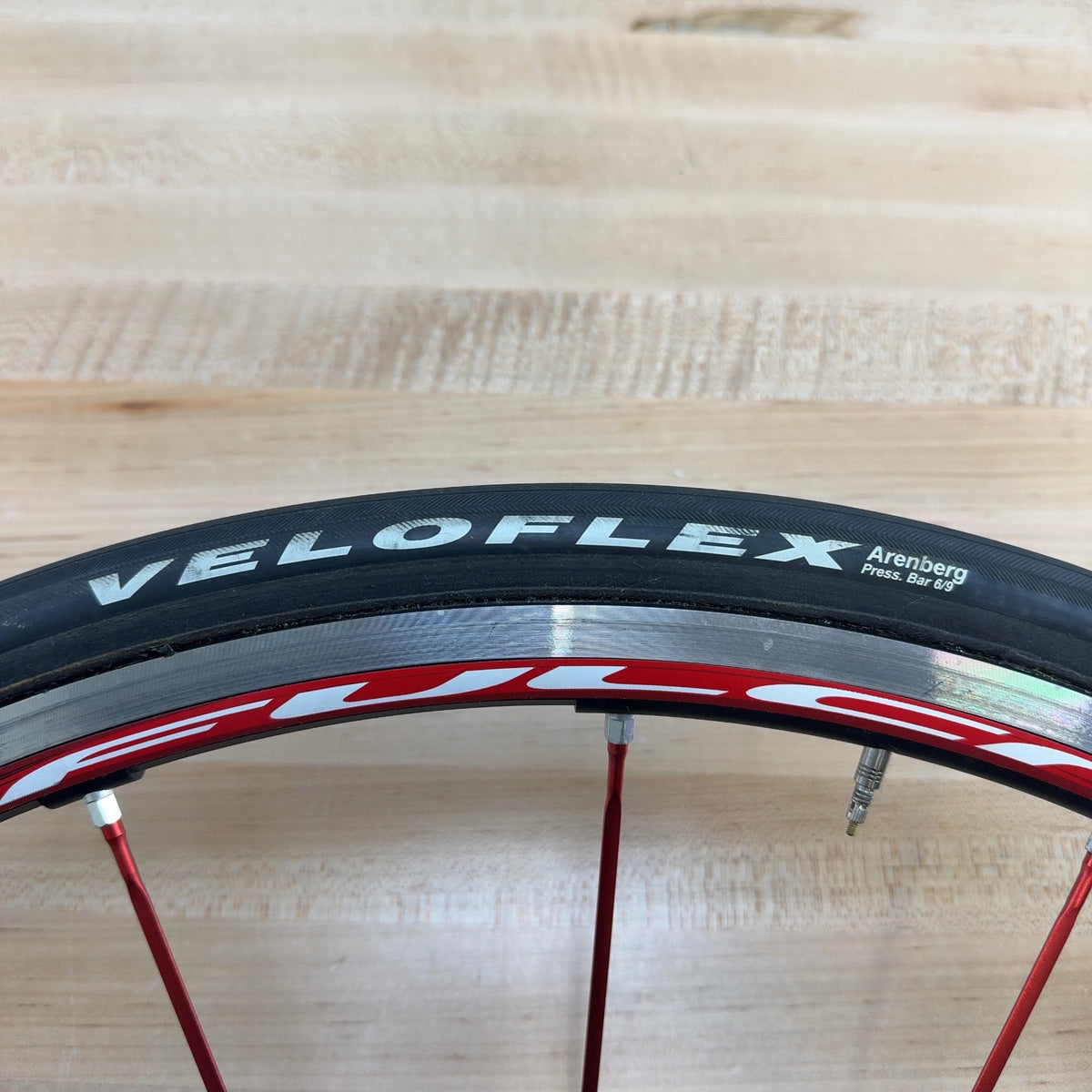 Low Mile! Fulcrum Racing Zero Tubular Rim Brake QR Alloy Road Bike Wheelset 700c — photo 5 of 12