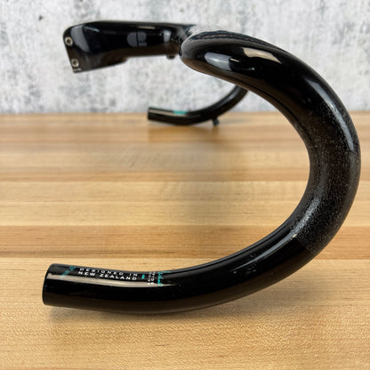 Low Mile! Chapter2 MANA 2 Aqua + Black 42cm 110mm Carbon Integrated Handlebar