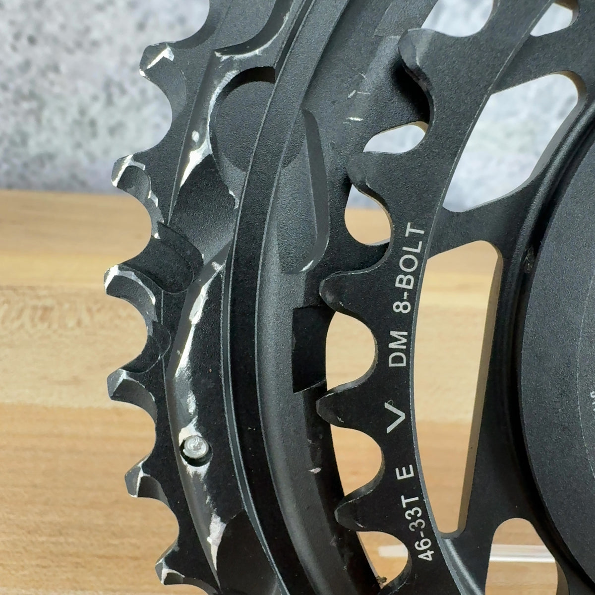 Low Mile! 2026 SRAM Red AXS E1 Power Meter 46/33t 12 Speed Chainring Set 262g