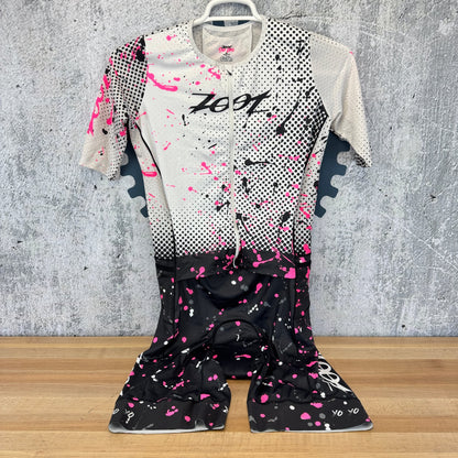 New! Zoot Ltd Aero Fz Aero Racesuit YOYOYO Men's XL Triathlon Skinsuit MSRP $275