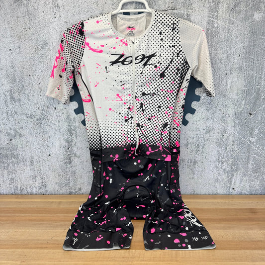 New! Zoot Ltd Aero Fz Aero Racesuit YOYOYO Men's XL Triathlon Skinsuit MSRP $275