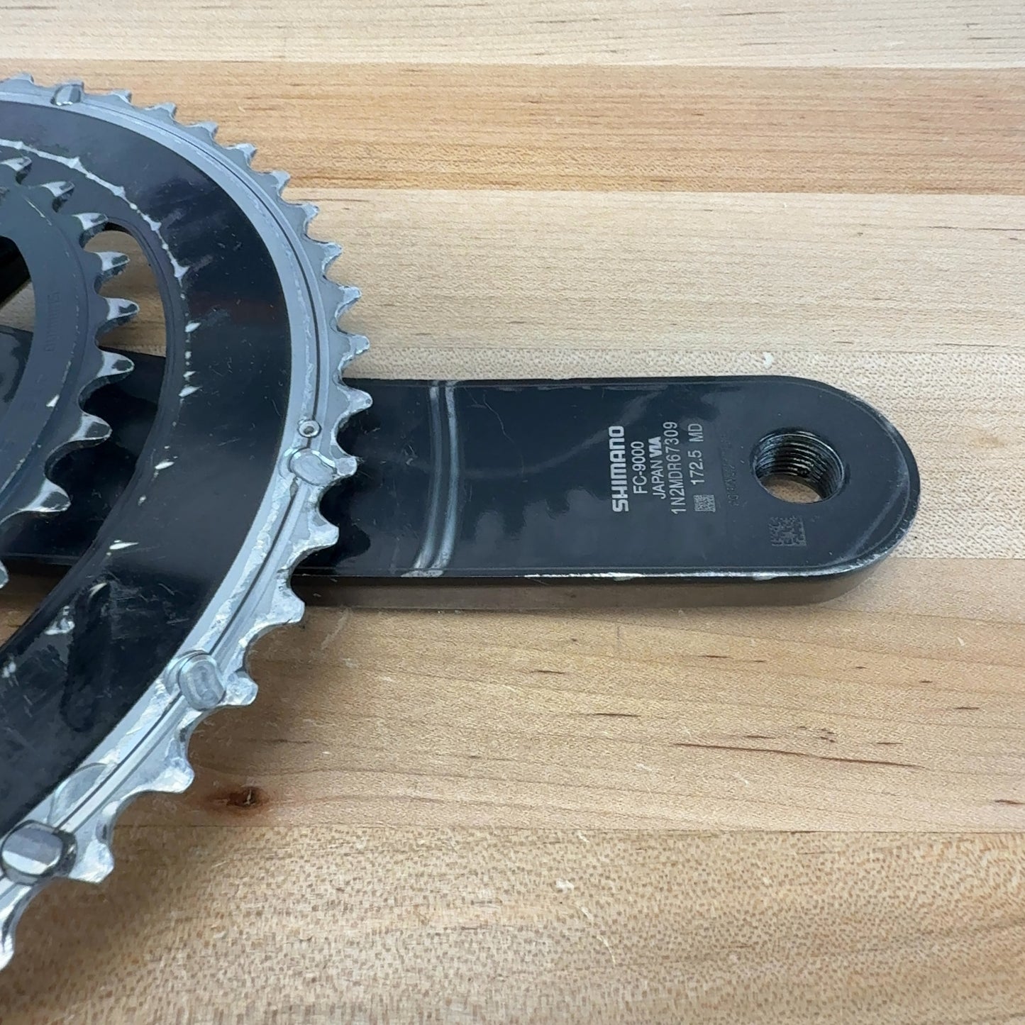 Low Mile! Shimano Dura-Ace FC-9000 Stages 172.5mm Left Side 11-Speed Crankset