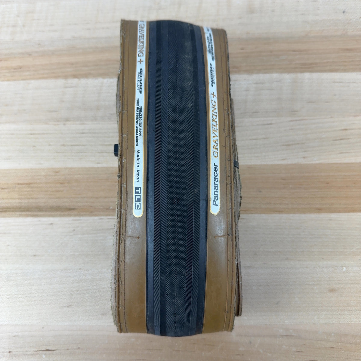Light Use! Panaracer Gravelking Slick Plus 700c x 32mm Gravel Road Single Tire — photo 3 of 5