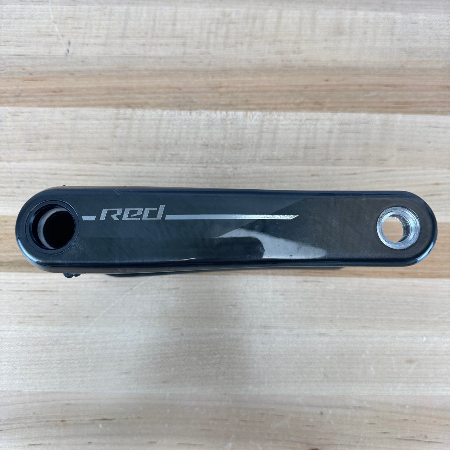 Low Mile! SRAM Red E1 Crankarm Assembly 165mm Carbon Crankset without Chainrings