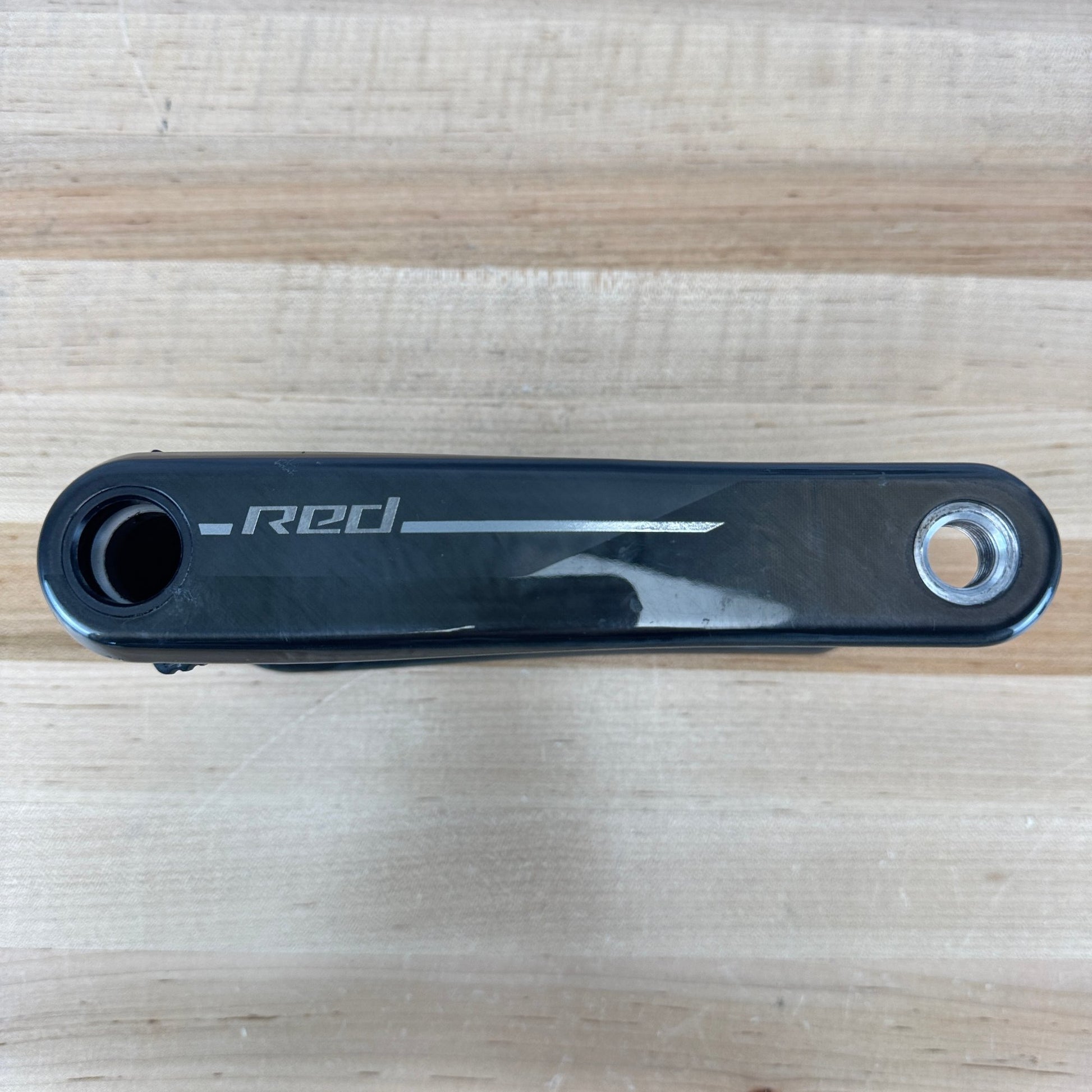 Low Mile! SRAM Red E1 Crankarm Assembly 165mm Carbon Crankset without Chainrings