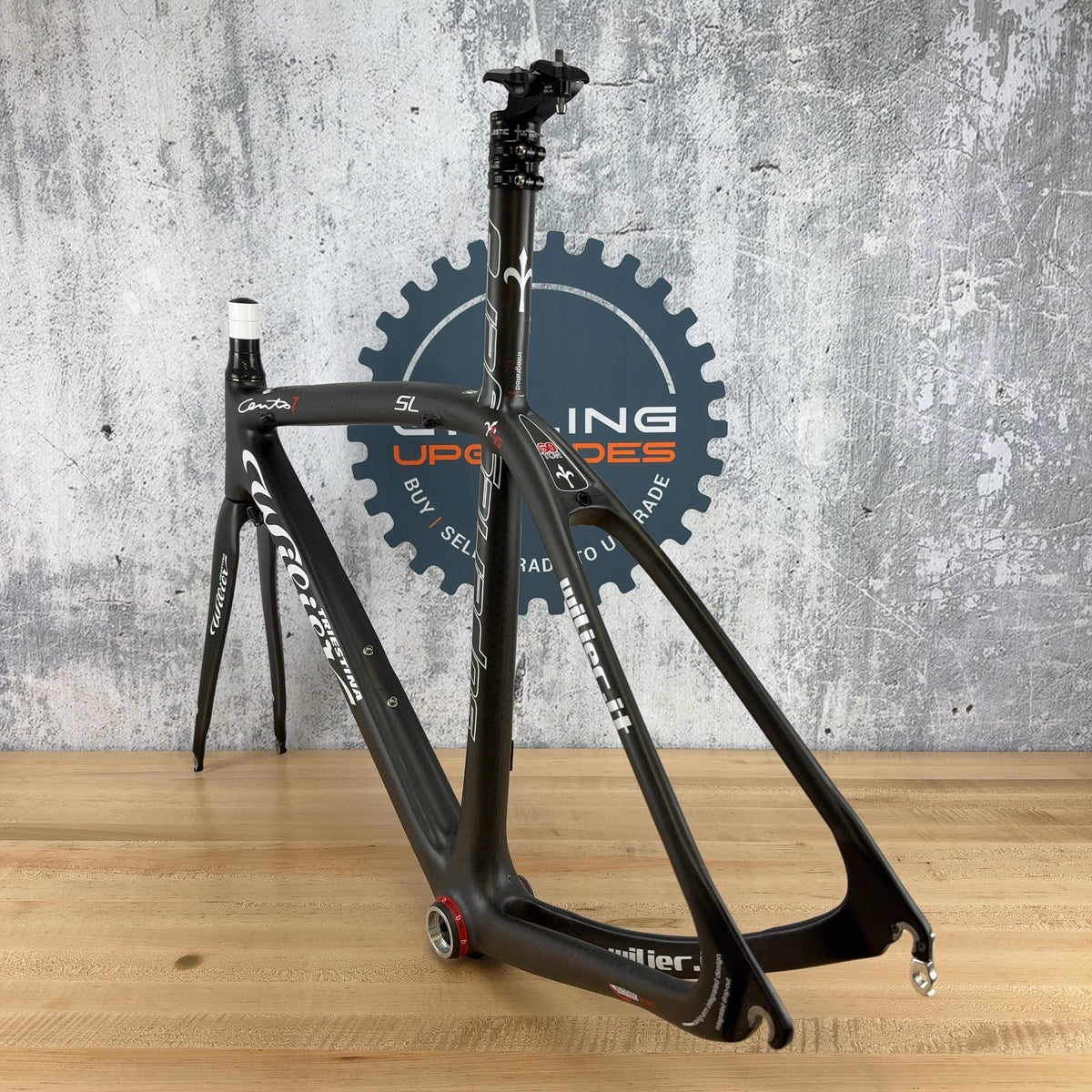 New! 2011 Wilier Cento 1 Superleggero Medium Carbon Rim Brake Road Bike Frameset