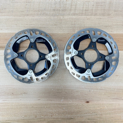 Low Mile! Shimano XTR RT-MT900-SS 140mm/140mm Center-lock Disc Brake Rotors 180g