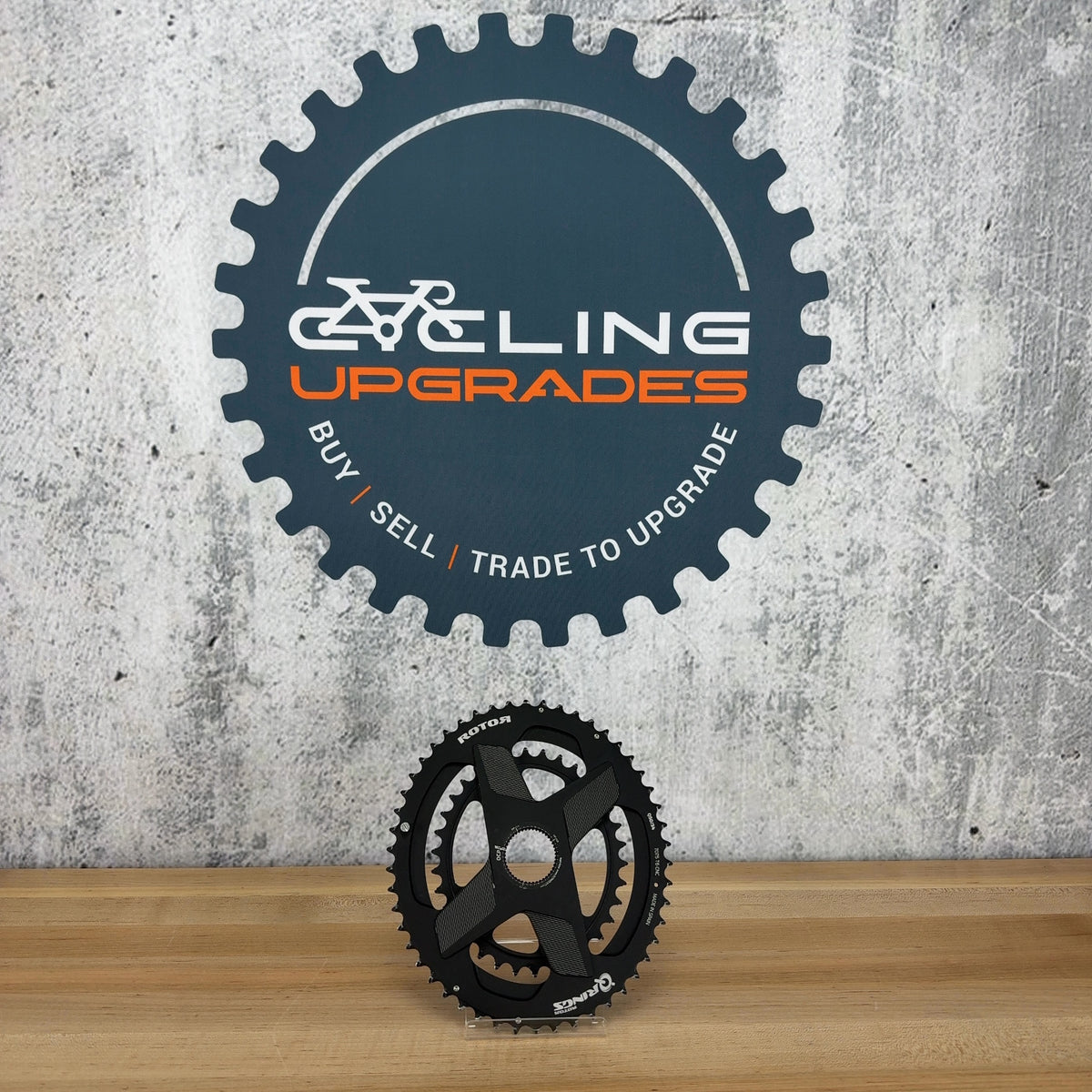 Light Use! Rotor Q-Spidering Direct Mount OCP Q50/34 11/12-Speed Chainring Set