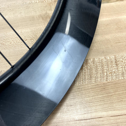 Low Mile! Campagnolo Bora Ultra WTO 80mm Carbon Disc Brake Tubeless 2-Way Fit Cult Ceramic Front Wheel