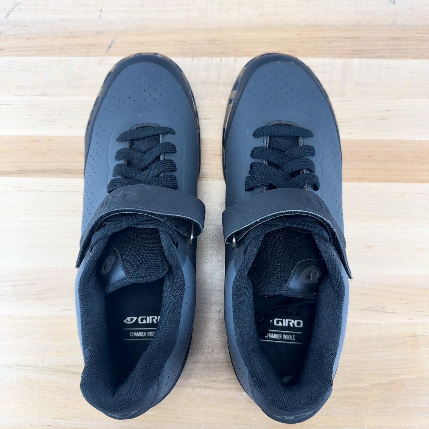 New! Giro Chamber II EU 47 2-Bolt Velcro & Lace Cycling Shoes MSRP $150 Mens 13