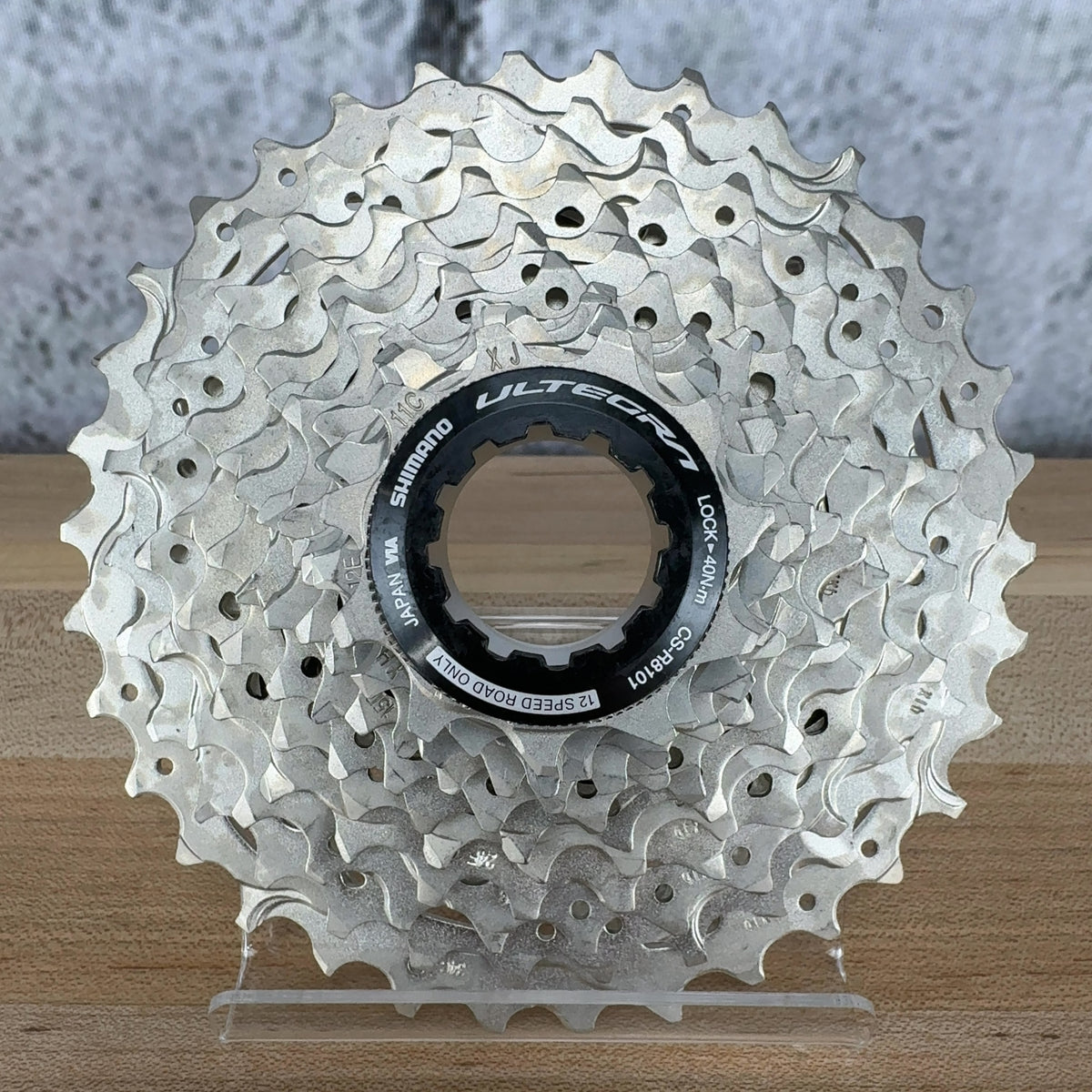 Light Use! Shimano Ultegra CS-R8101 11-34T 12 Speed Road Bike Cassette 340g