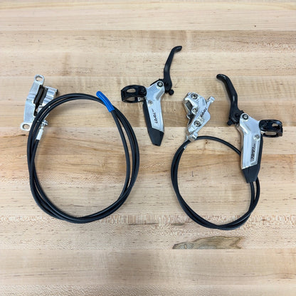 Low Mile! SRAM Level Ultimate Stealth 4-Piston MTB Brakeset