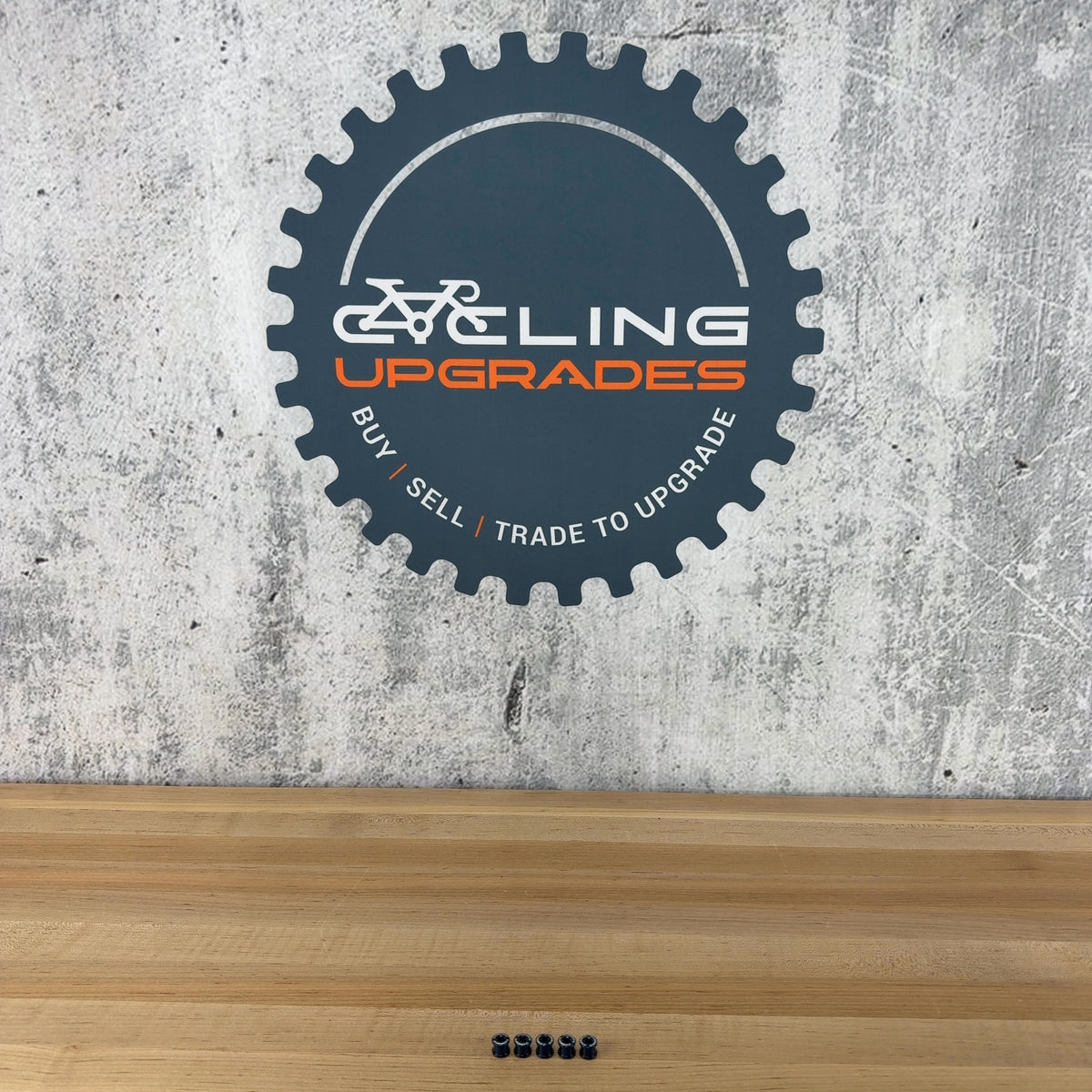 New! Carbon-Ti X-Fix Road Five Blue Bike Chainring Bolts 8.5g MSRP $30