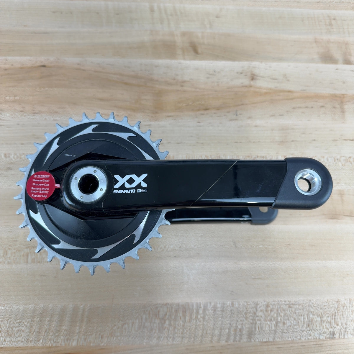 New Take Off! SRAM XX SL Eagle T-Type AXS Power Meter 170mm Crankset MSRP $1155 — photo 3 of 11