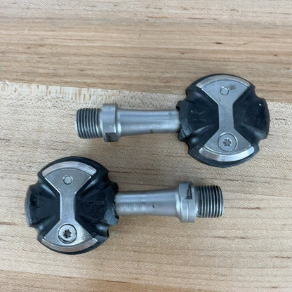 Speedplay Zero Stainless Steel Clipless Black Bike Pedals 209g w/ Cleats