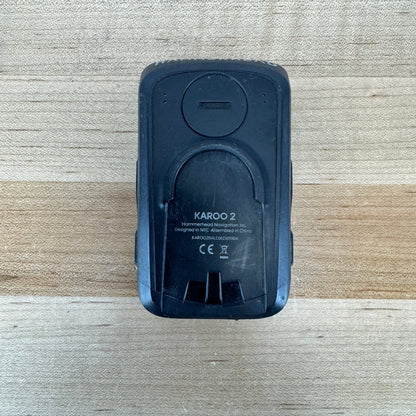 Hammerhead Karoo 2 Black With Garmin Adapter Computer