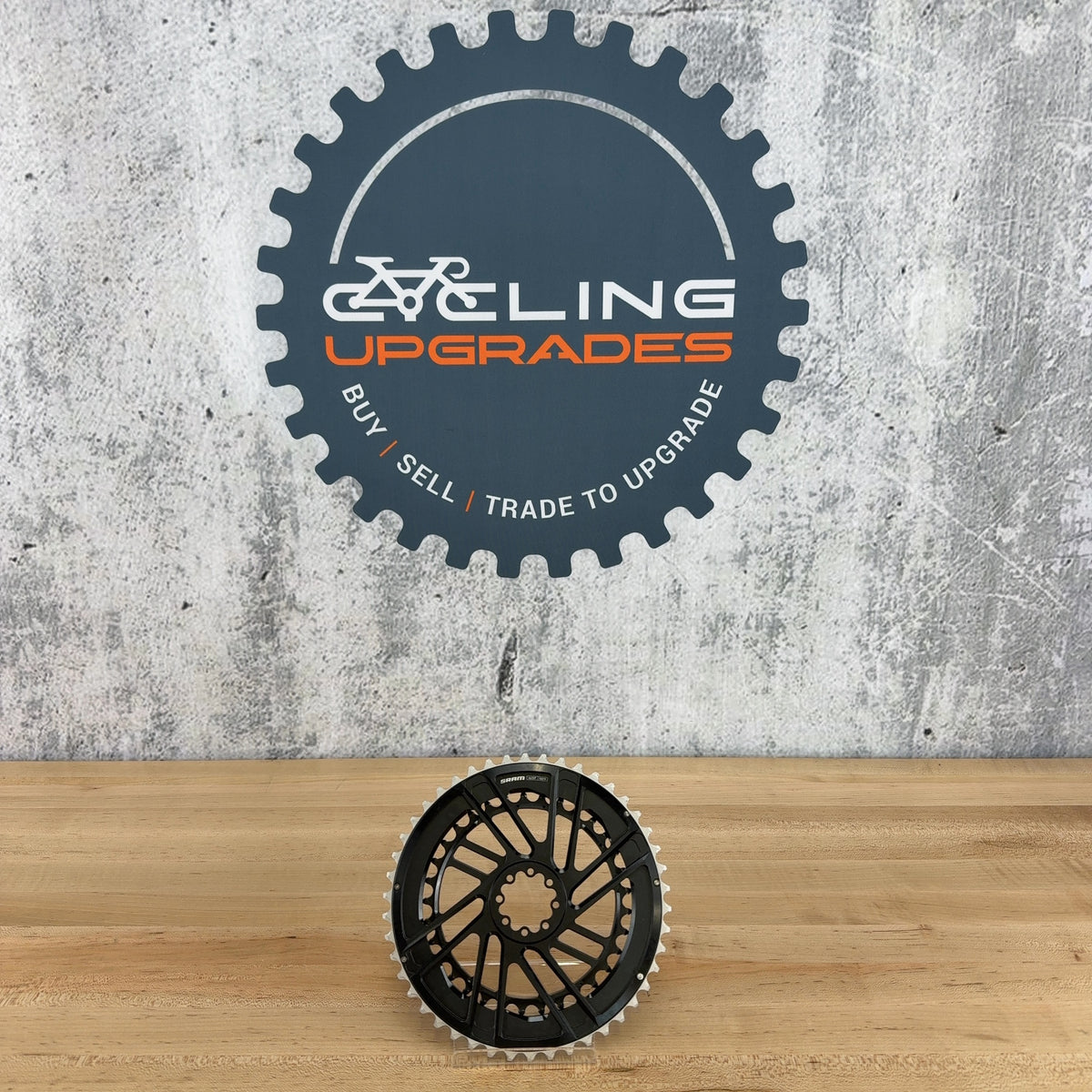 Low Mile! SRAM Force AXS E1 46/33t 8-Bolt Direct-Mount 12-Speed Chainring Set — photo 2 of 3