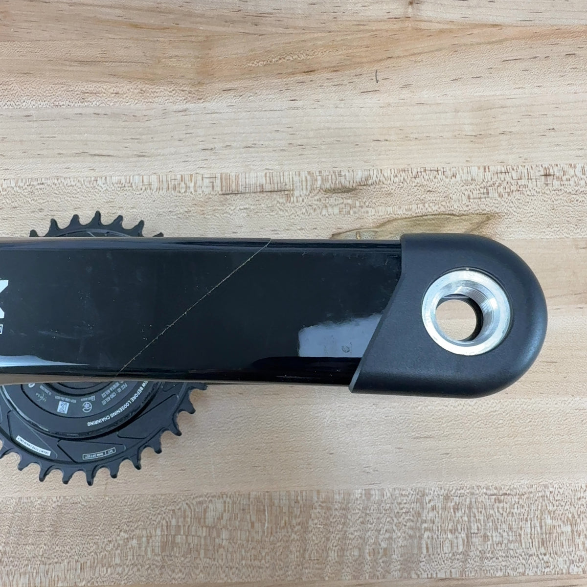 New Take Off! SRAM XX SL Eagle T-Type AXS Power Meter 170mm Crankset MSRP $1155 — photo 8 of 11