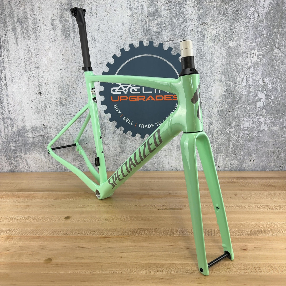 Mint! Specialized Allez Sprint 56cm Gloss Oasis Alloy Road Bike Frameset 700c — photo 3 of 11