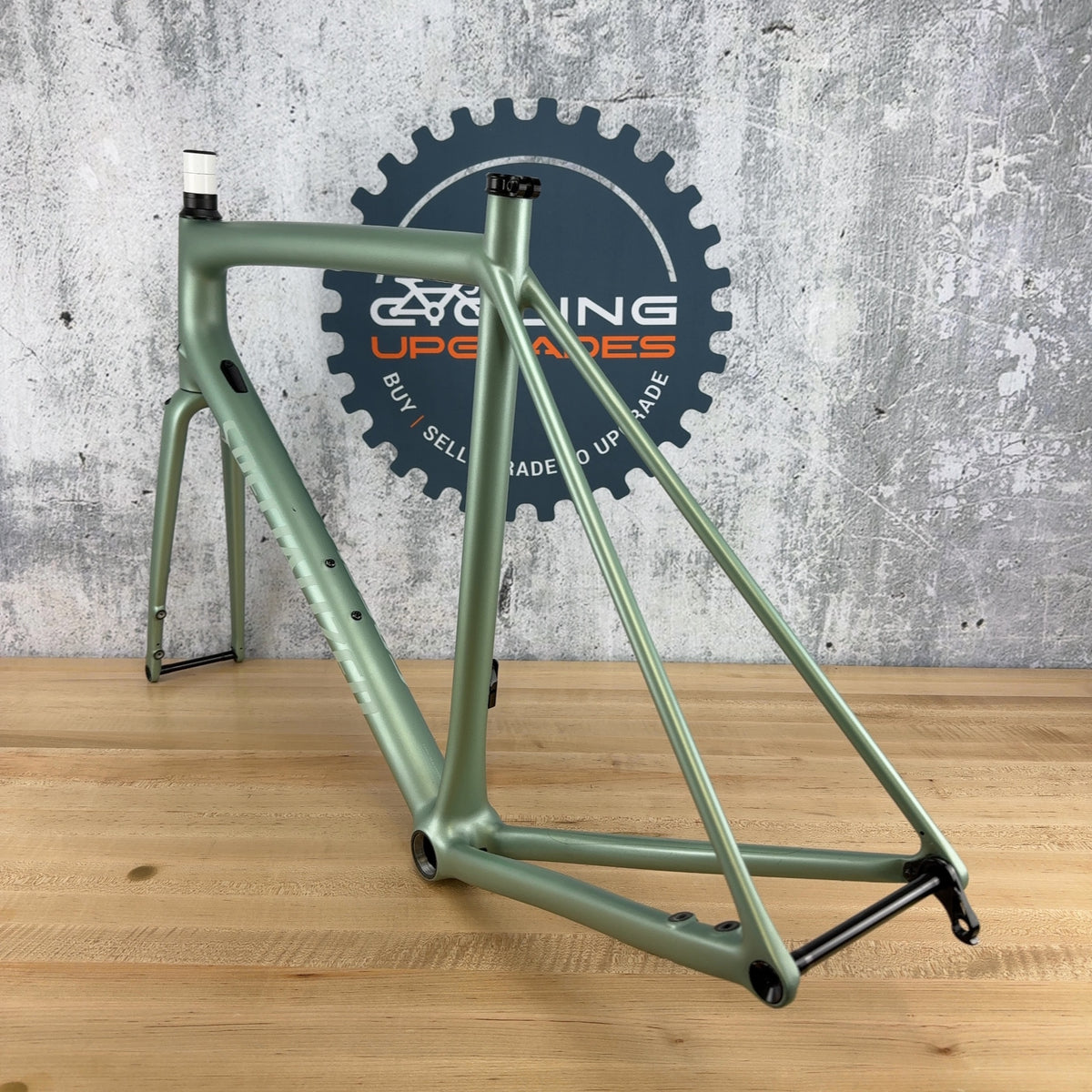Low Mile! Specialized Aethos Pro 58cm 10r Carbon Sage Frameset 700c 1292g