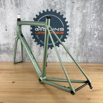 Low Mile! Specialized Aethos Pro 58cm 10r Carbon Sage Frameset 700c 1292g
