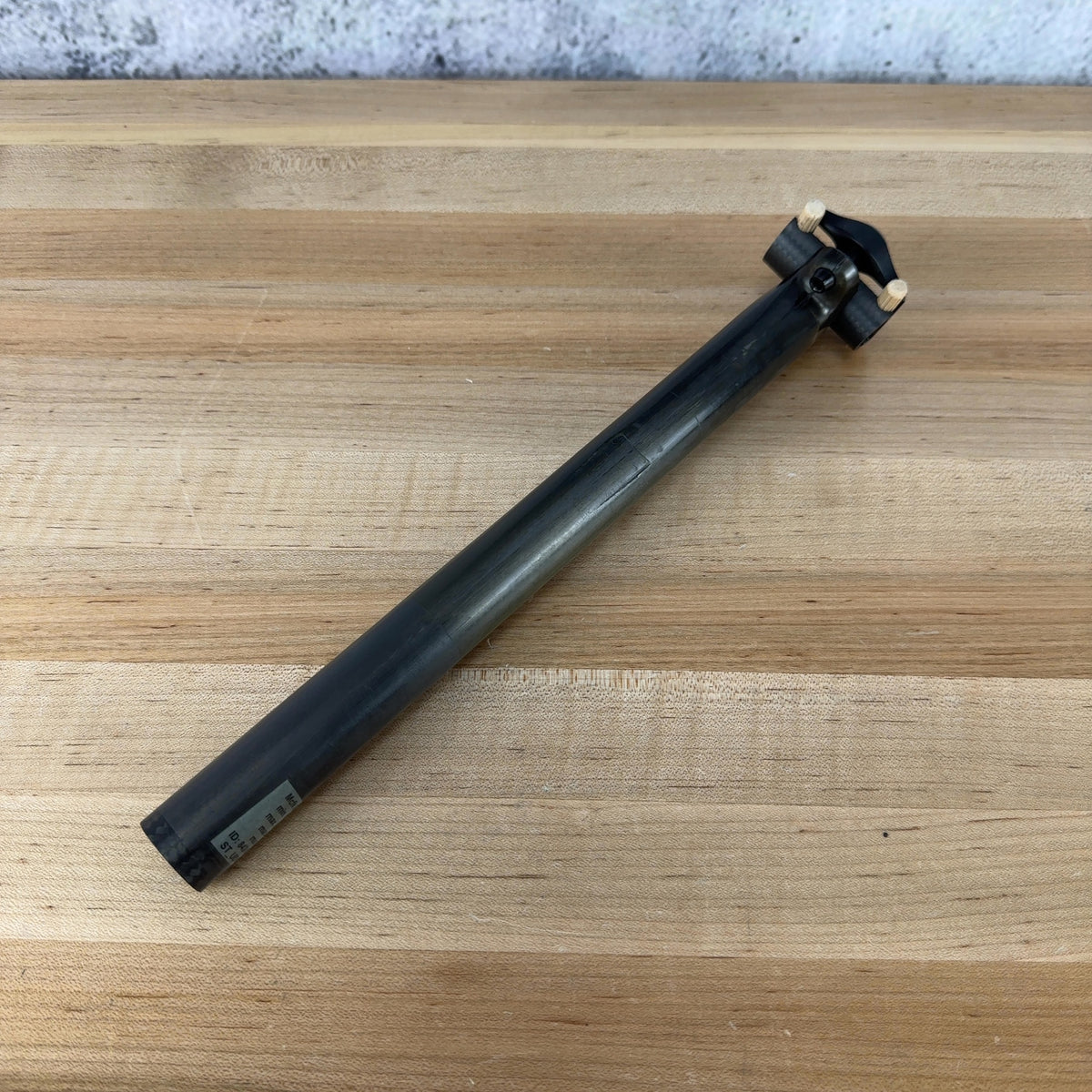 MCFK Carbon Straight 27.2mm x 320mm Light Weight Zero Offset Bike Seatpost 130g