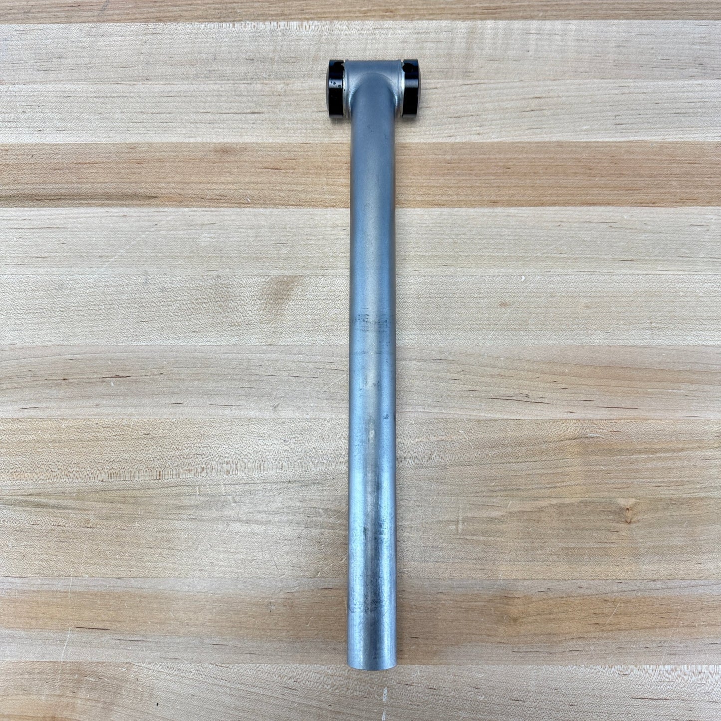 BinghamBuilt Sweetpost Layback 300mm x 27.2mm 20mm Offset Titanium Seatpost 225g
