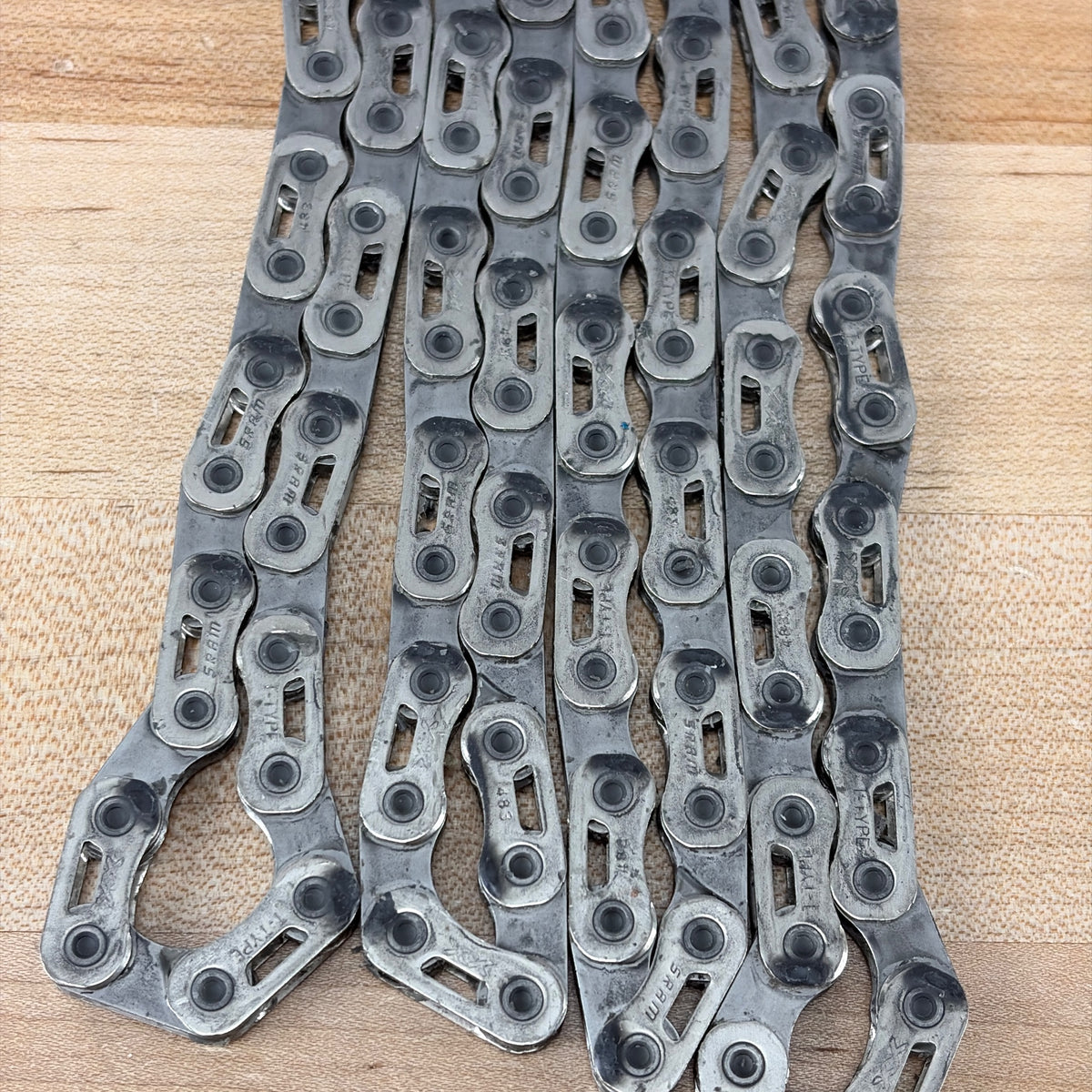 Low Mile! SRAM XX SL Eagle T-Type Flattop 115 Link MTB Chain — photo 3 of 3