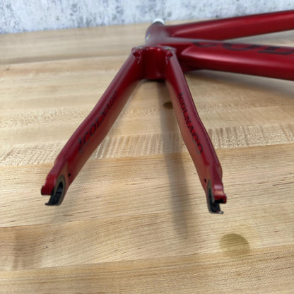 2017 Colnago V2-R 52cm VJRD Satin Red Rim Brake Carbon Road Bike Frameset 1990g