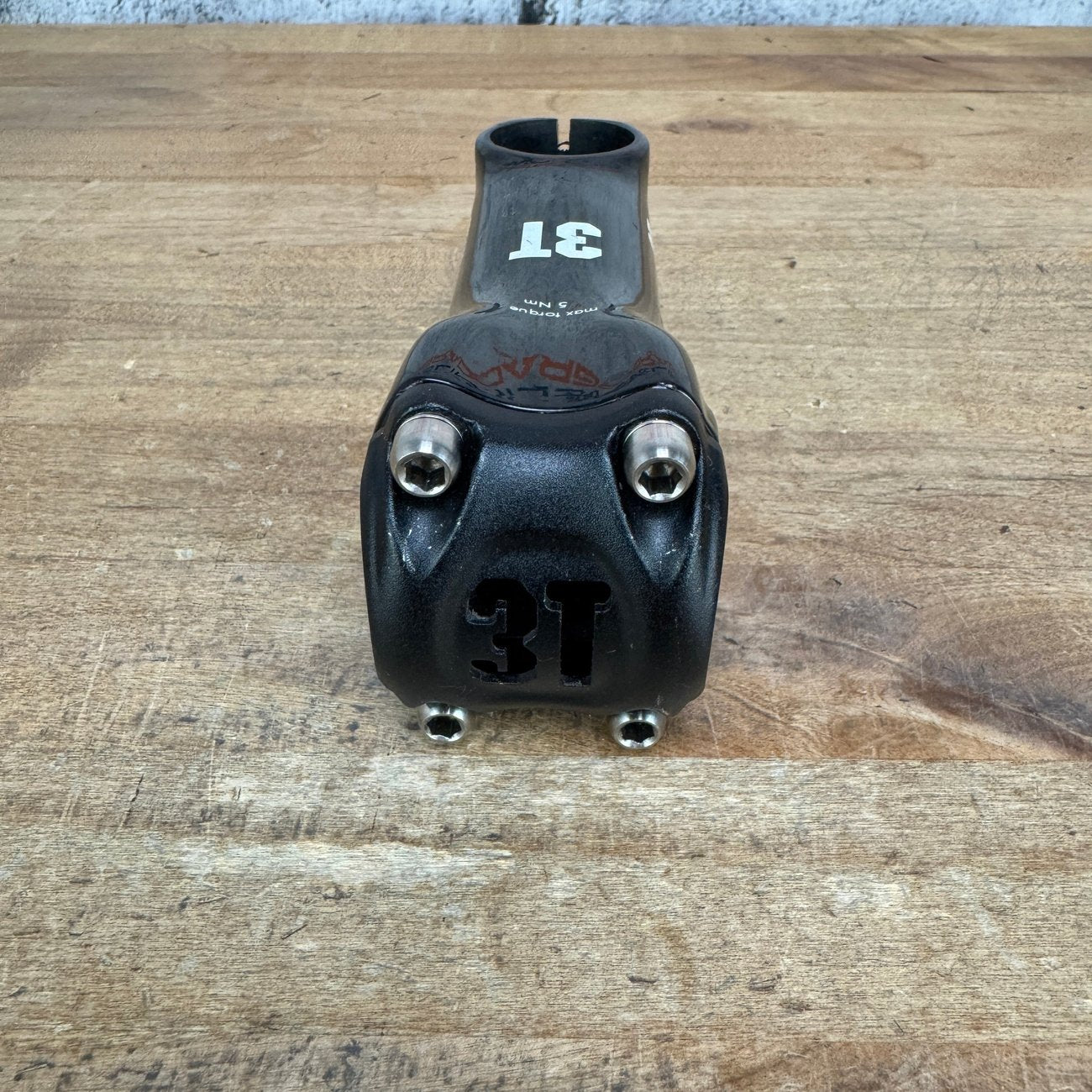 3T ARX LTD 100mm ±6 Degree 31.8mm x 1 1/8" Carbon Bike Stem 116g