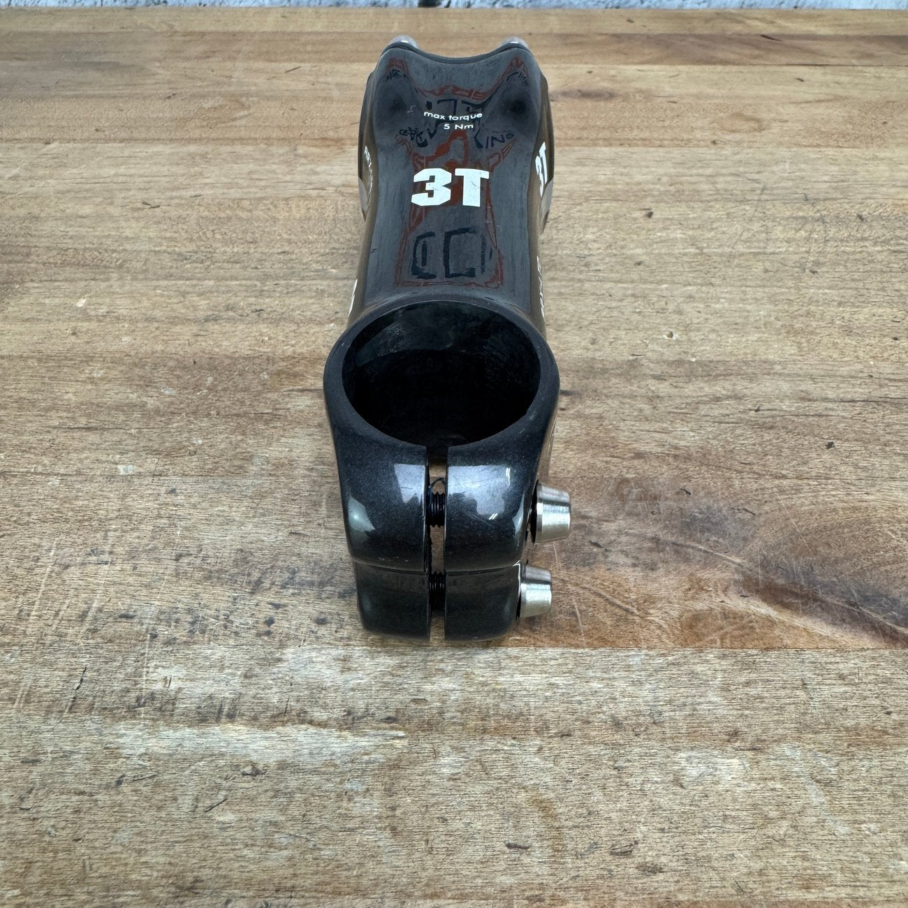 3T ARX LTD 100mm ±6 Degree 31.8mm x 1 1/8" Carbon Bike Stem 116g