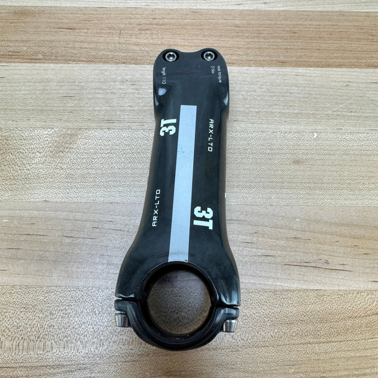 3T ARX LTD 110mm ±6 Degrees Carbon 31.8mm Bike Stem 1 1/8" 120g