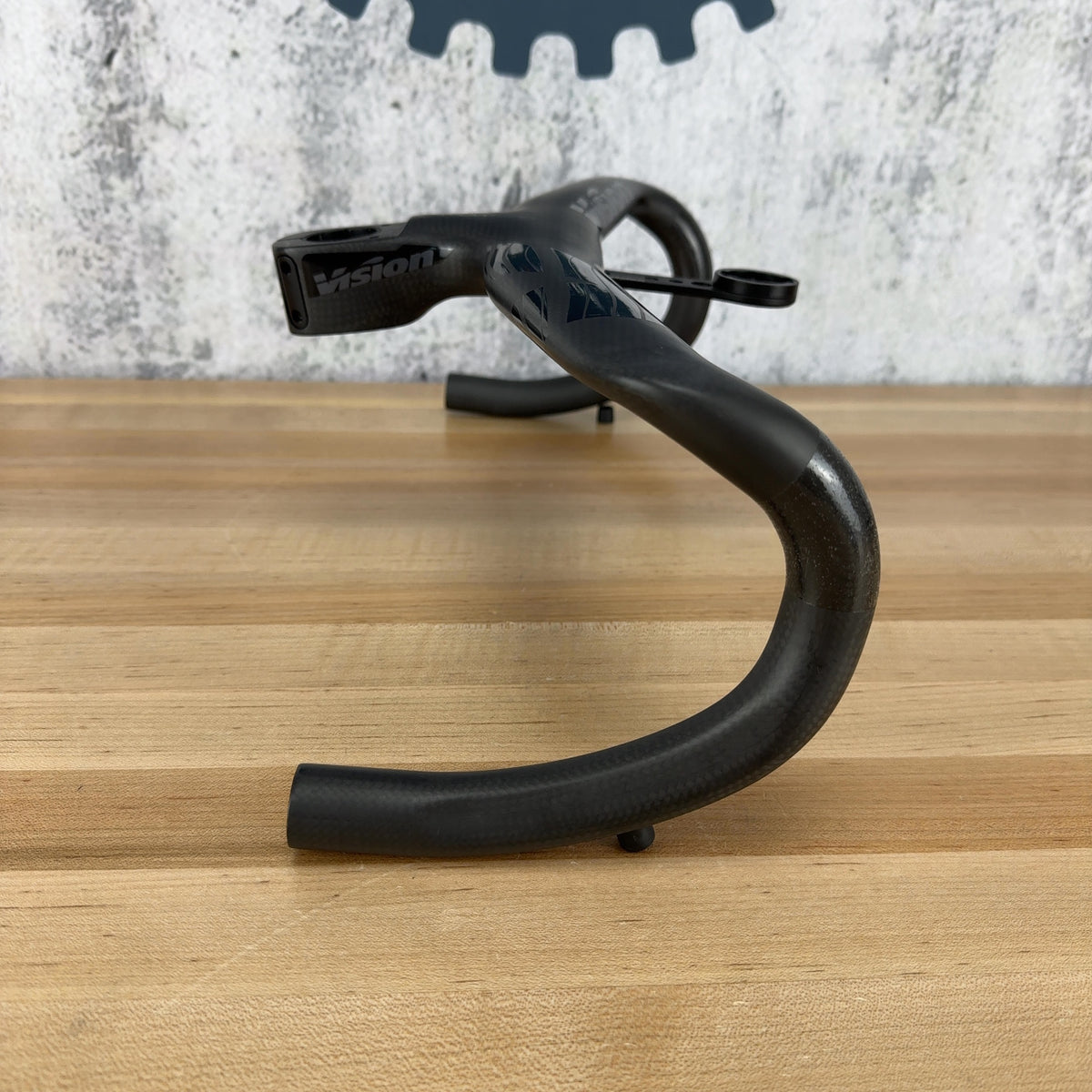 Low Mile! Vision Metron 5D ACR Evo 90x380 L B4 Carbon Integrated Handlebar 395g