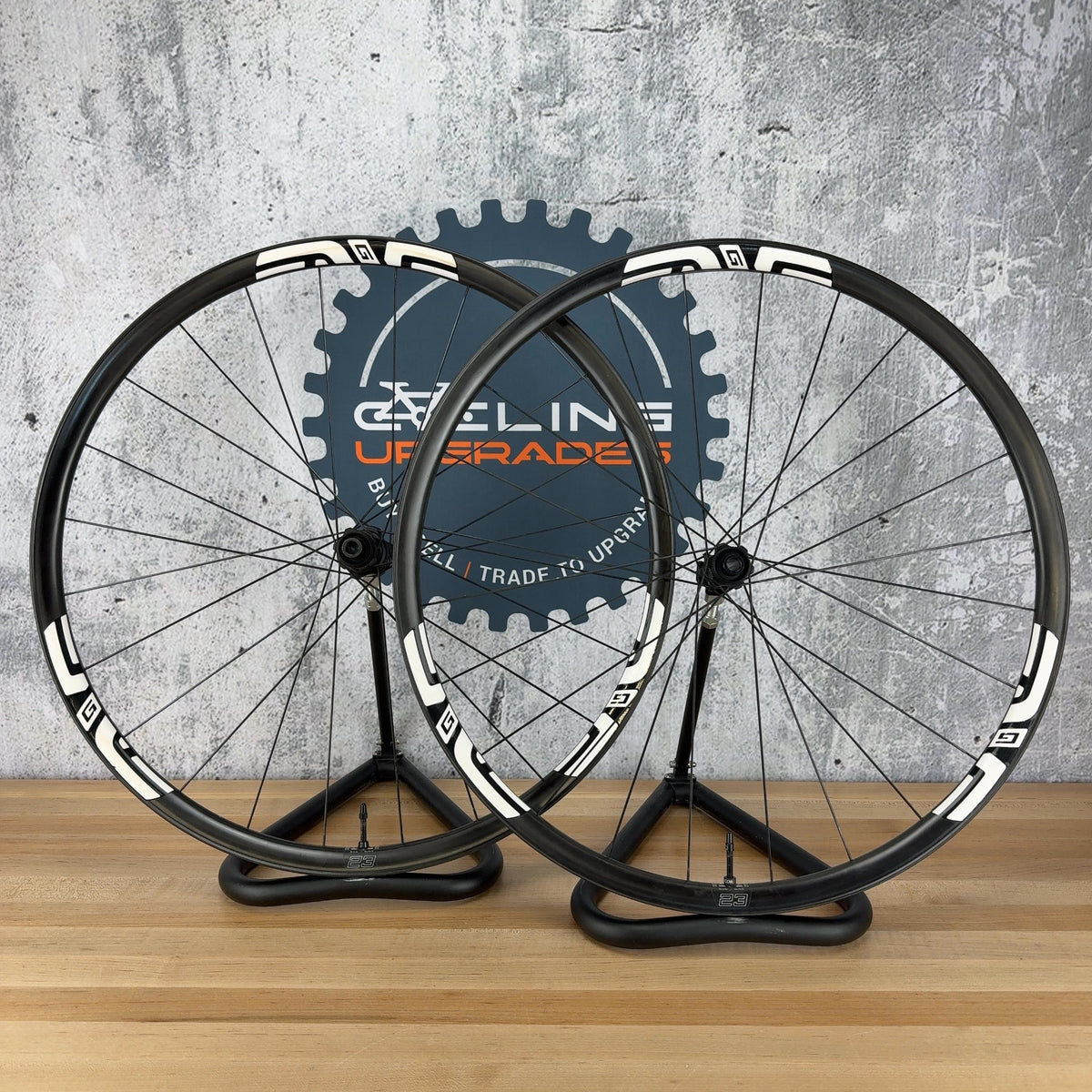 Low Mile! Enve G23 Innerdrive Gravel Bike Carbon Wheelset 700c 1321g