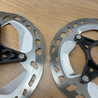 Shimano RT-MT800-S 160/140 Center-Lock Bike Disc Brake Rotors 215g w/ Lockrings