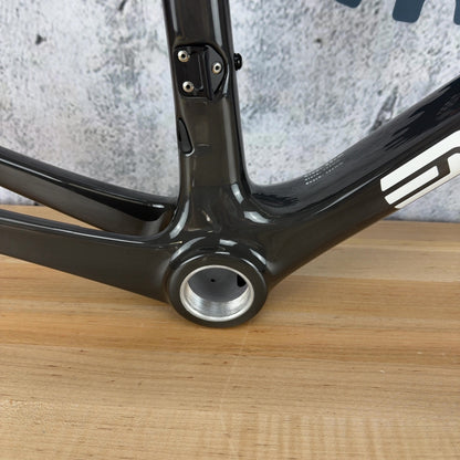 Light Use! 2026 Enve Melee V1 54cm Aspen White Carbon Road Bike Frameset 1905g